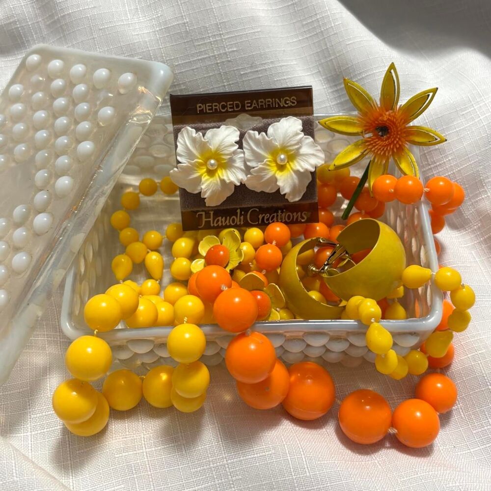 Anchor-hocking Women's Orange and Yellow Jewellery